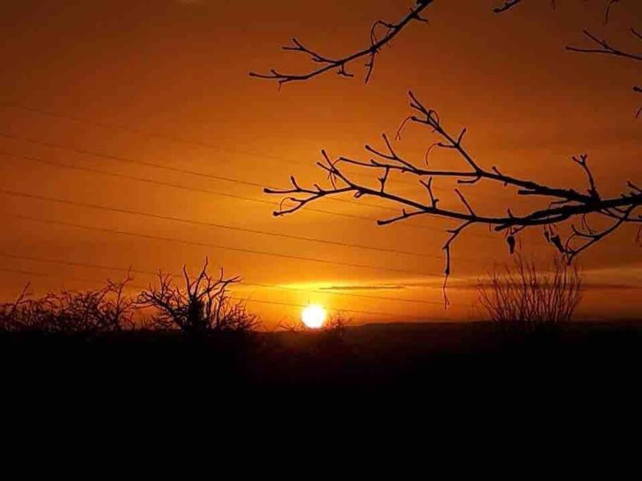 Romantic Shepherds Hut With Stunning Sunsets Hollingbourne المظهر الخارجي الصورة
